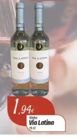 Miranda Supermercados Vinho Via Latina promoção