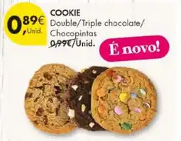 Pingo Doce COOKIE Double/Triple chocolate/ Chocopintas promoção