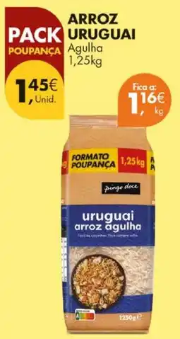 Pingo Doce Arroz uruguai agulha promoção