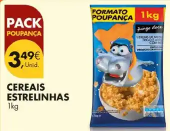 Pingo Doce Cereais estrelinhas promoção