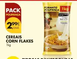 Pingo Doce Cereais corn flakes promoção