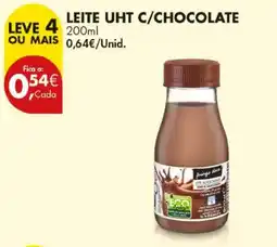 Pingo Doce Leite uht c/chocolate promoção