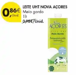 Pingo Doce Leite uht nova açores promoção
