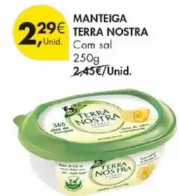 Pingo Doce Manteiga terra nostra promoção