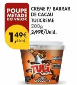 Pingo Doce Creme p/ barrar de cacau tulicreme promoção