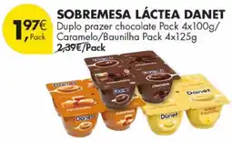 Pingo Doce SOBREMESA LÁCTEA DANET promoção