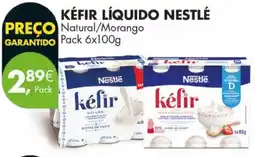 Pingo Doce Kéfir líquido nestlé promoção