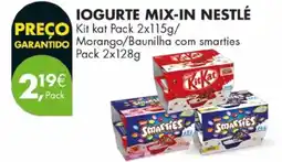 Pingo Doce Iogurte mix-in nestlé promoção