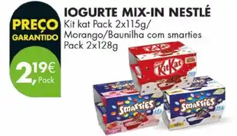 Pingo Doce Iogurte mix-in nestlé promoção