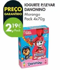 Pingo Doce Iogurte p/levar danonino promoção