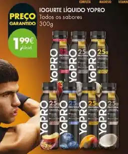 Pingo Doce Iogurte líquido yopro promoção