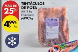 Pingo Doce Tentáculos de pota promoção