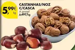 Pingo Doce Castanhas/noz c/casca promoção