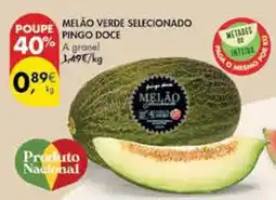 Pingo Doce Melão verde selecionado pingo doce promoção