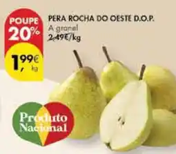Pingo Doce Pera rocha do oeste d.o.p. a granel promoção