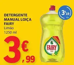 E.Leclerc Detergente manual loiça fairy promoção