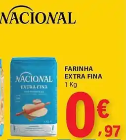 E.Leclerc Nacional farinha extra fina promoção