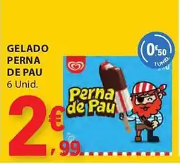 E.Leclerc Gelado perna de pau promoção