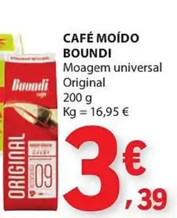 E.Leclerc Café moído boundi promoção