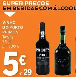 E.Leclerc Vinho do porto prime's promoção