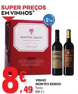 E.Leclerc Vinho montes ermos promoção