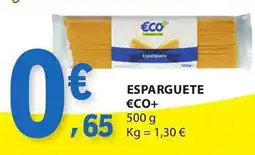 E.Leclerc Esparguete €co+ promoção
