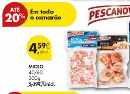 Pingo Doce Pescanova miolo 40/60 promoção