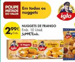 Pingo Doce Nuggets de frango iglo promoção