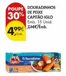 Pingo Doce Douradinhos 30% capitão iglo promoção