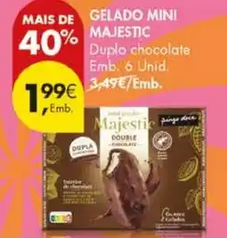 Pingo Doce Gelado mini majestic promoção