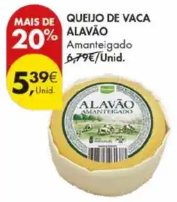 Pingo Doce Queijo de vaca alavão promoção