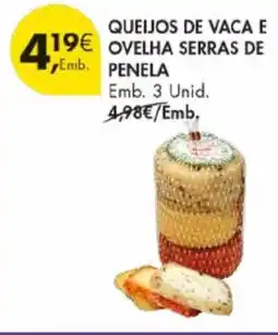 Pingo Doce Queijos de vaca e ovelha serras de penela promoção