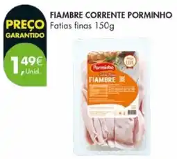 Pingo Doce Fiambre corrente porminho promoção