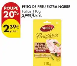 Pingo Doce Peito de peru extra nobre promoção