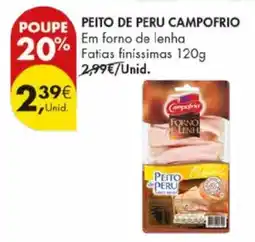 Pingo Doce PEITO DE PERU CAMPOFRIO promoção