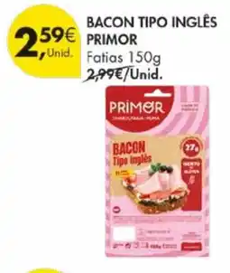 Pingo Doce Bacon tipo inglês primor promoção