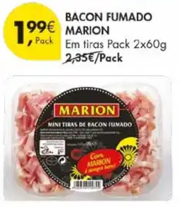 Pingo Doce Bacon fumado marion promoção