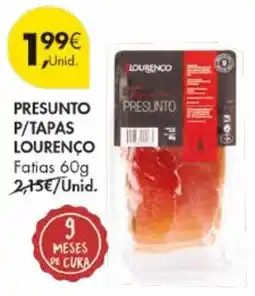 Pingo Doce Presunto presunto p/tapas lourenço promoção