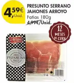 Pingo Doce Presunto serrano jamones arroyo promoção