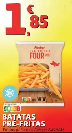 Auchan Batatas pre-fritas promoção