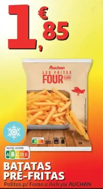 Auchan Batatas pre-fritas promoção
