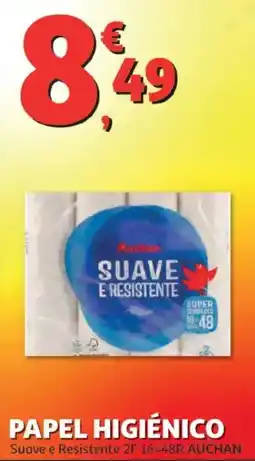 Auchan Papel higiénico promoção