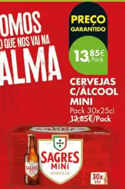 Pingo Doce Cervejas c/álcool mini promoção