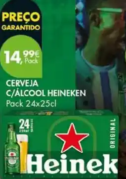 Pingo Doce Cerveja c/álcool heineken promoção