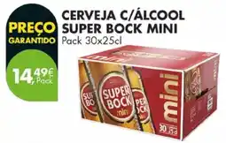 Pingo Doce Cerveja c/álcool super bock mini promoção