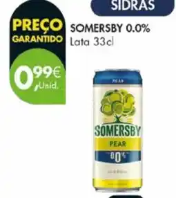 Pingo Doce Somersby 0.0% promoção