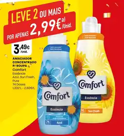 Intermarché Amaciador concentrado p/ roupa Comfort promoção