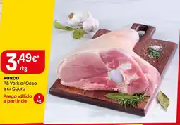 Intermarché PORCO Pá York c/ Osso e c/ Couro promoção