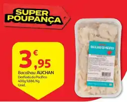 Auchan Bacalhau AUCHAN Desfiado do Pacífico promoção
