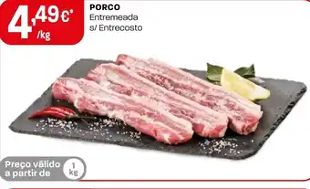 Intermarché PORCO Entremeada s/Entrecosto promoção